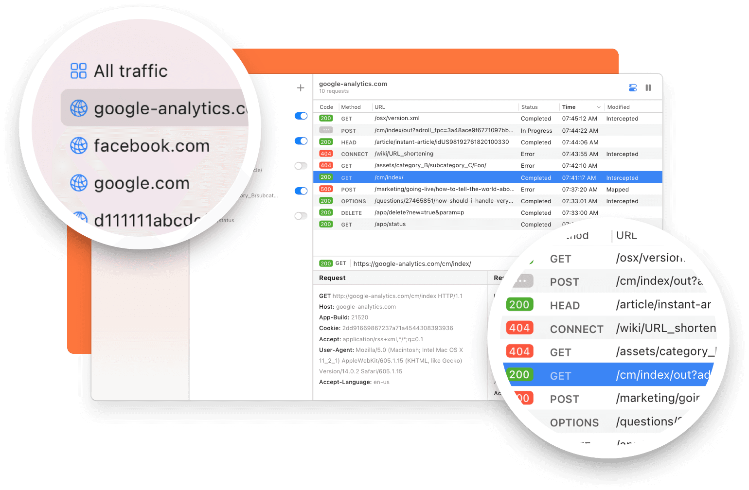 Intercept & view all your HTTP(S)