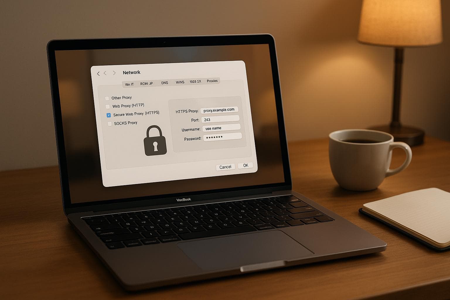 Configuring HTTPS Proxies on macOS with SSL Certificates